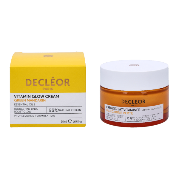 Decleor Green Mandarin Vitamin Glow Cream veido kremas, 50 ml