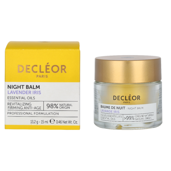 Decleor Lavender Fine Night Balm naktinis veido kremas, 15 ml