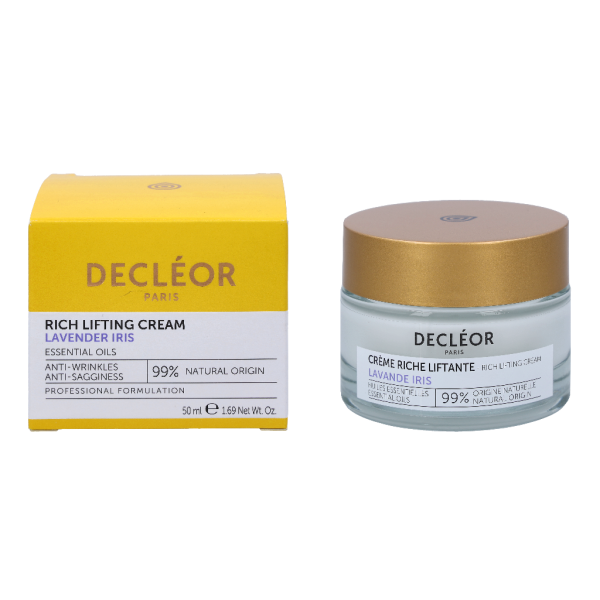 Decleor Lavender Iris Rich Lifting Cream veido kremas, 50 ml