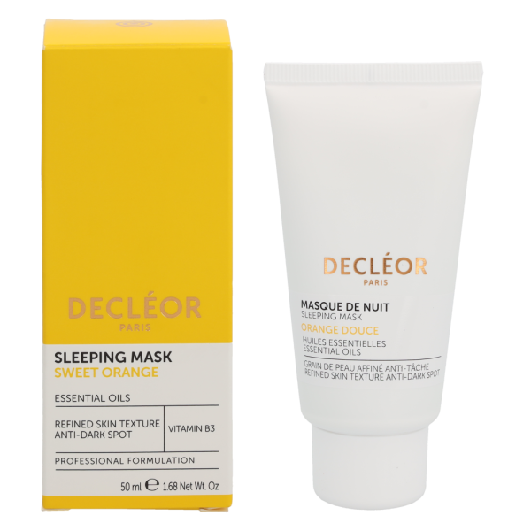 Decleor Sleeping Mask Sweet Orange naktinė veido kaukė, 50 ml