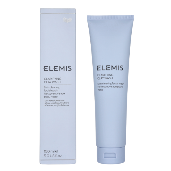 Elemis Clarifying Clay Wash valomasis kreminis gelis su moliu, 150 ml