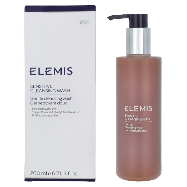 Elemis Sensitive Cleansing Wash valomasis veido prausiklis, 200 ml