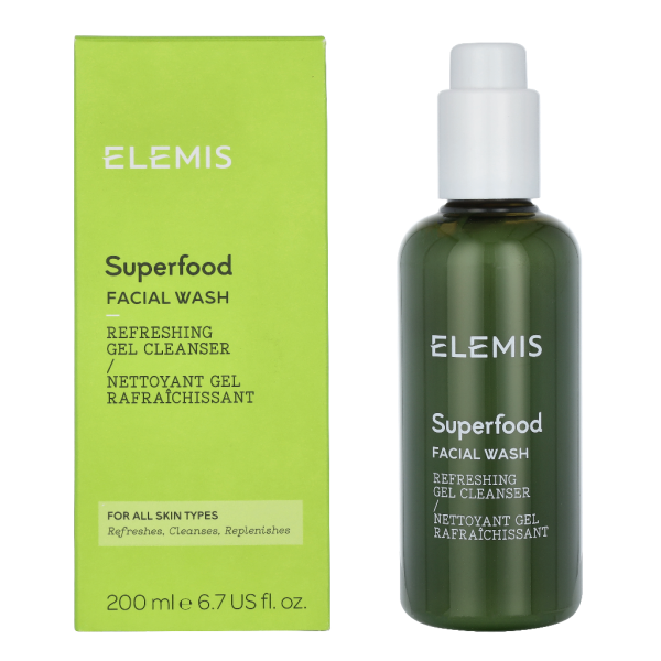 Elemis Superfood Facial Wash veido prausiklis, 200 ml