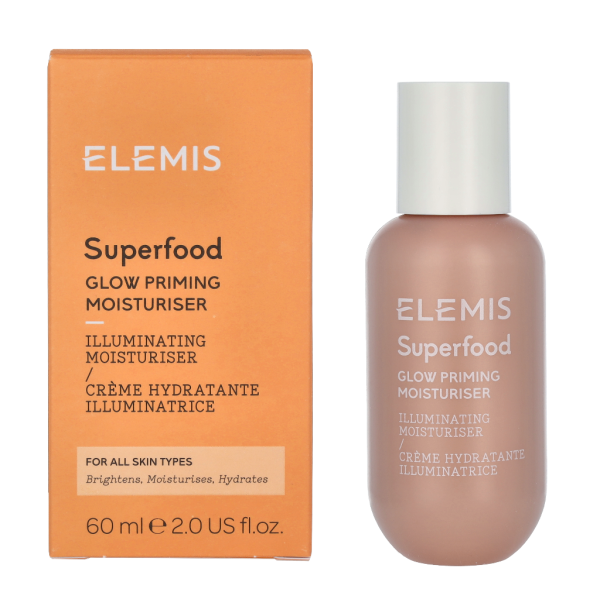 Elemis Superfood Glow Priming Moisturizer skaistinamasis drėkinamasis kremas, 60 ml