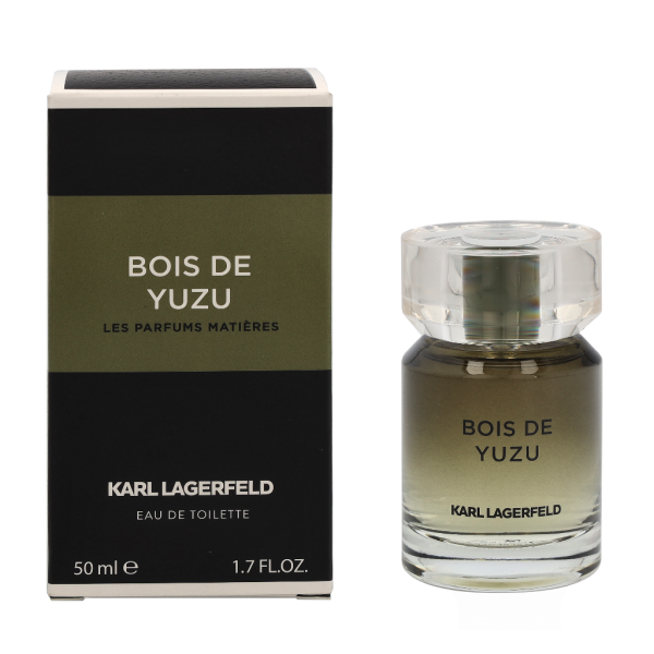 Karl Lagerfeld Bois De Yuzu EDT tualetinis vanduo vyrams, 50 ml