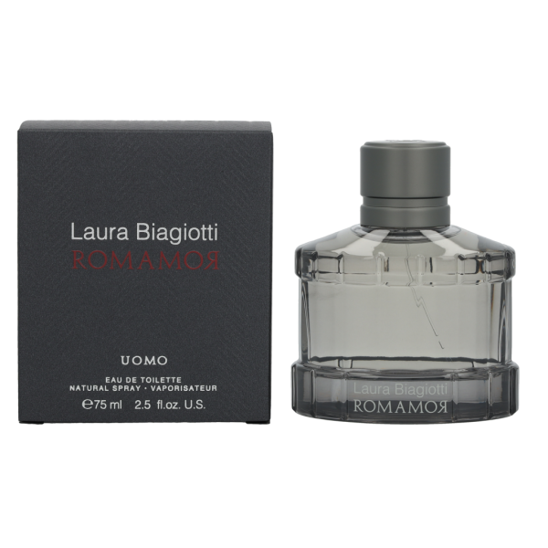 Laura Biagiotti Romamor Uomo EDT tualetinis vanduo vyrams, 75 ml