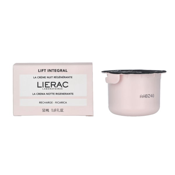 Lierac Paris Lierac Lift Integral The Regenerating Night Cream Refill regeneruojančio naktinio veido kremo papildymas, 50 ml