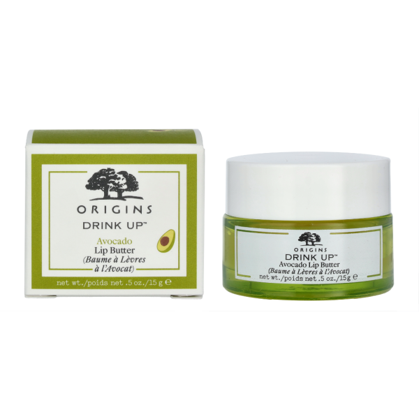 Origins Drink Up Nourishing Avocado Lip Butter drėkinamasis lūpų balzamas su avokadais, 15 g