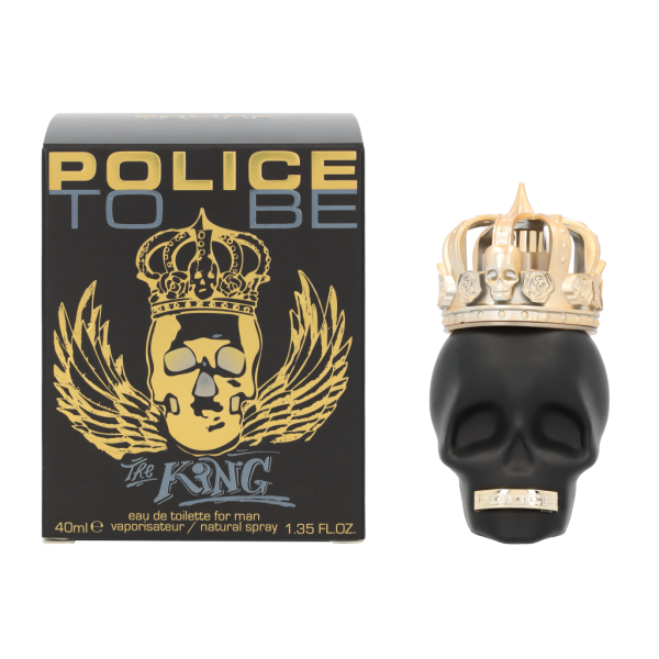 Police To Be The King For Man EDT tualetinis vanduo vyrams, 40 ml