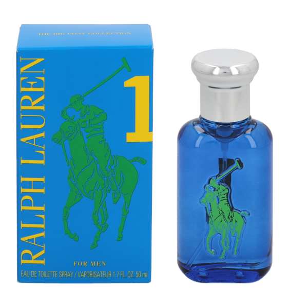 Ralph Lauren Big Pony 1 Blue For Men EDT tualetinis vanduo vyrams, 50 ml