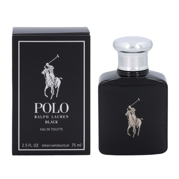 Ralph Lauren Polo Black EDT tualetinis vanduo vyrams, 75 ml