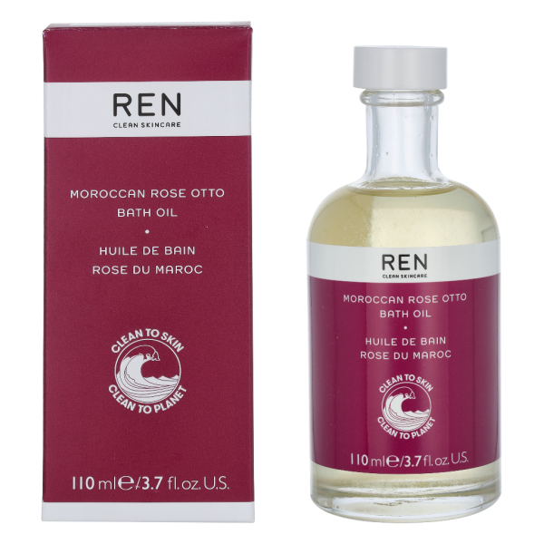 REN Clean Skincare Moroccan Rose Otto Bath Oil vonios aliejus, 110 ml