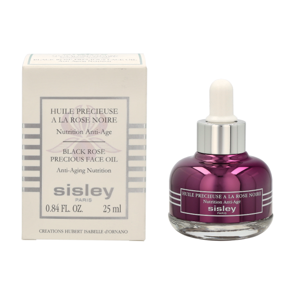 Sisley Black Rose Precious Face Oil veido aliejus nuo raukšlių su Juodosios Rožės ekstraktu, 25 ml