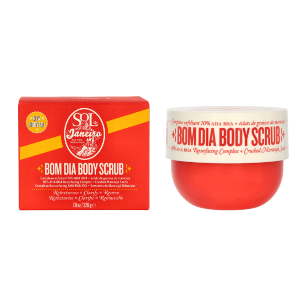 Sol De Janeiro Bom Dia Bright Body Scrub kūno šveitiklis, 220 ml