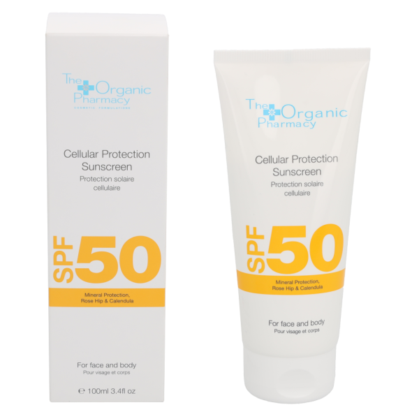 The Organic Pharmacy Cellular Protection Sun Cream SPF 50 apsauga nuo saulės, 100 ml