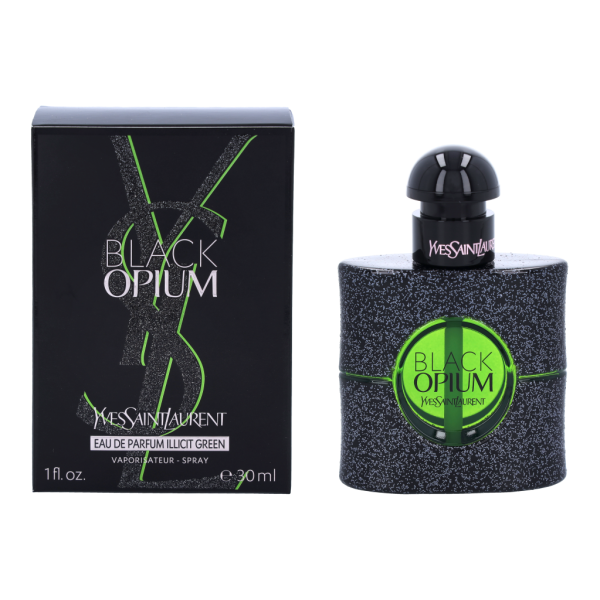 Yves Saint Laurent YSL Black Opium Illicit Green EDP parfumuotas vanduo moterims, 30 ml