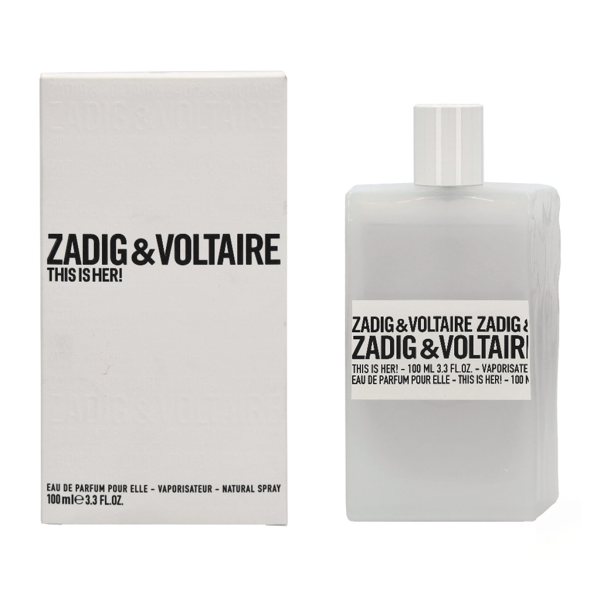 Zadig & Voltaire This Is Her! EDP parfumuotas vanduo moterims, 100 ml ...