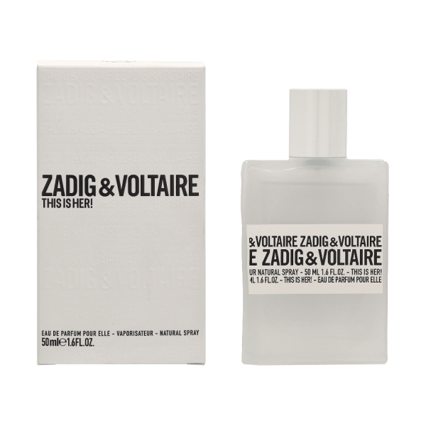 Zadig & Voltaire This Is Her! EDP parfumuotas vanduo moterims, 50 ml