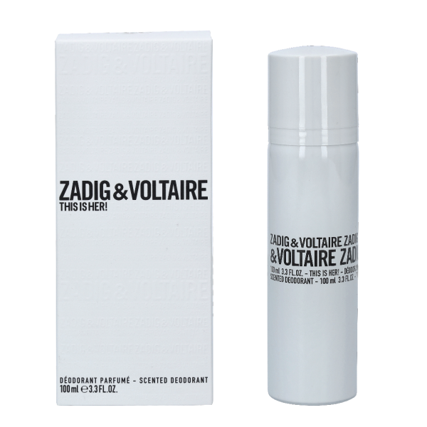 Zadig & Voltaire This Is Her! Scented Deo Spray moterims, 100 ml