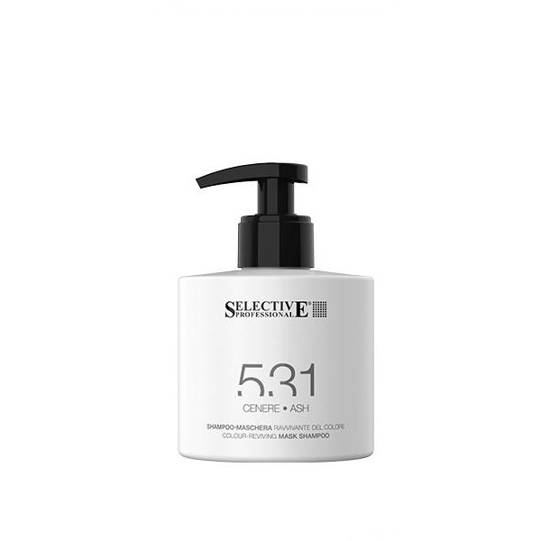 SELECTIVE PROFESSIONAL 531 shampoo - maschera ASH Spalvą atgaivinantis šampūnas - kaukė, 275 ml