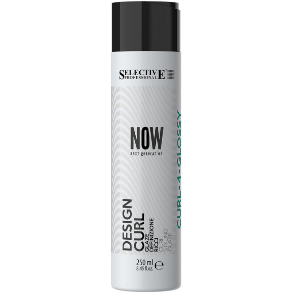 Selective Professional NOW DESIGN CURL Curl styling glaze Skystis garbanoms formuoti, 250 ml