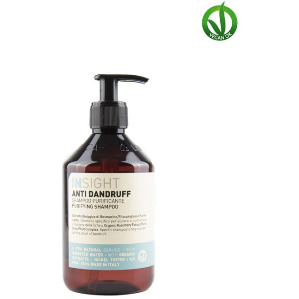 Insight Professional IAD049 INSIGHT ANTI DANDRUFF Purifying Valomasis šampūnas nuo pleiskanų, 400 ml