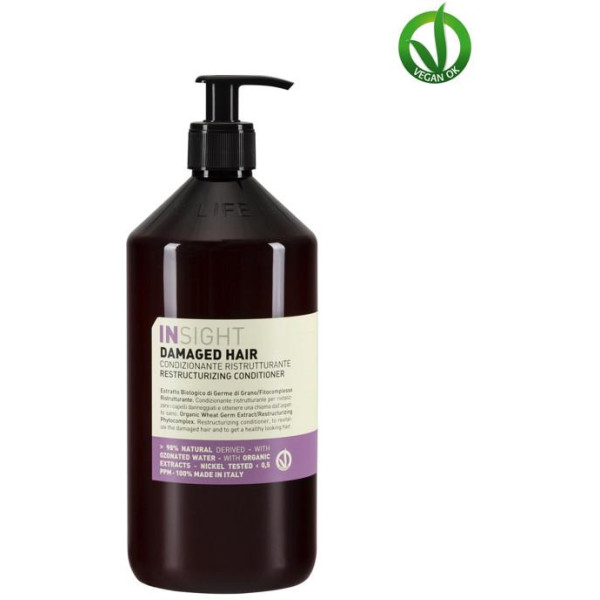 Insight Professional IDA015 INSIGHT DAMAGED HAIR Restructurizing Atkuriamasis kondicionierius, 900 ml