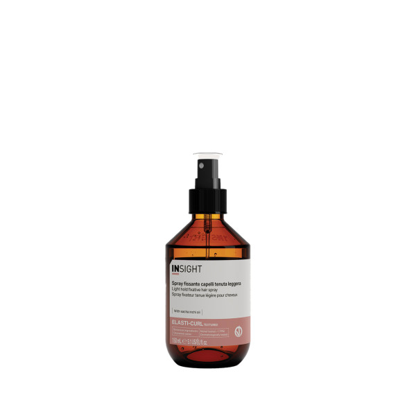 Insight Professional IEC677 INSIGHT ELASTI-CURL lengvo stiprumo fiksuojantis purškiklis garbanotiems plaukams, 150 ml