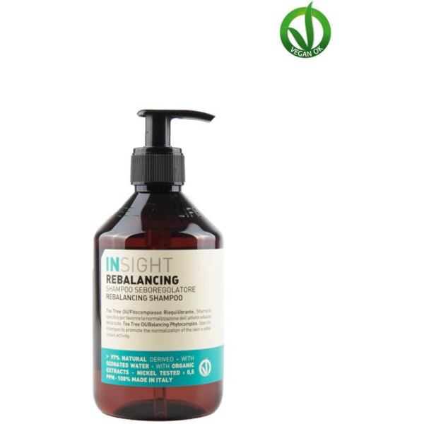 Insight Professional IRE061 INSIGHT REBALANCING Sebum Control šampūnas riebiems plaukams, 400 ml