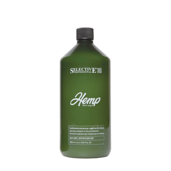 Selective Professional HEMP drėkinamasis kondicionierius sausiems ir trapiems plaukams, 1000 ml