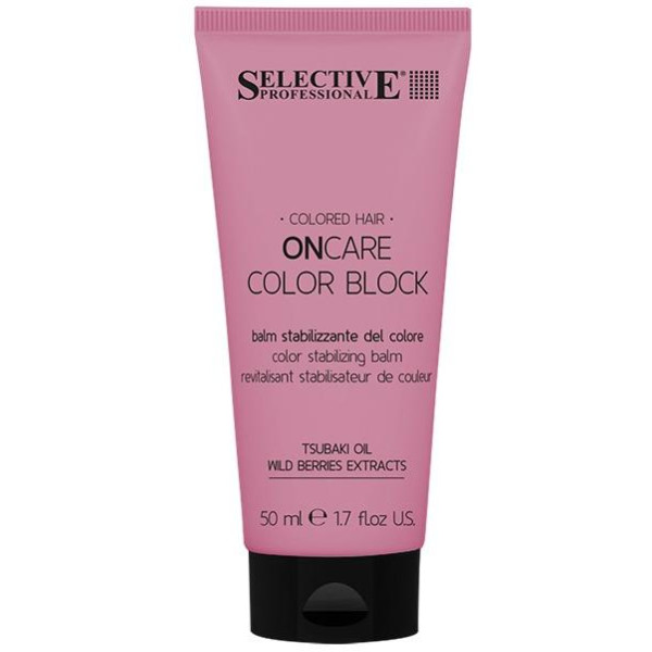 Selective Professional ON CARE COLOR BLOCK kondicionierius dažytiems plaukams, 50 ml