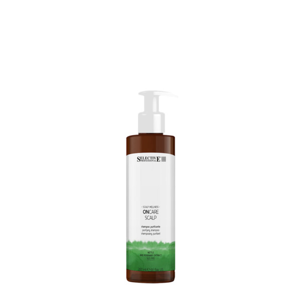 Selective Professional ON CARE SCALP PURIFYING valomasis šampūnas pleiskanotai galvos odai, 200 ml