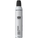 Selective Professional NOW VOLUMIZER Volumizing mousse Stiprios fiksacijos, plaukams apimtį suteikiančios putos, 250 ml