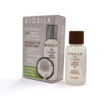 Biosilk plaukų šilkas "Silk therapy with coconut oil", 15 ml