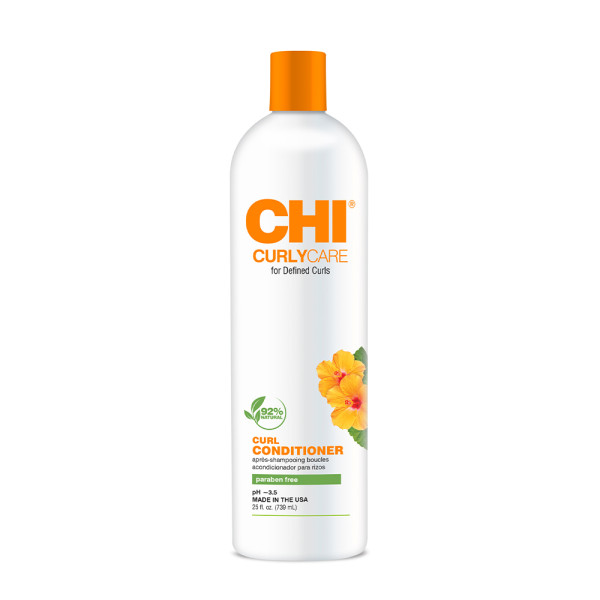 CHI CURLY CARE Garbanotų plaukų kondicionierius 739 ml