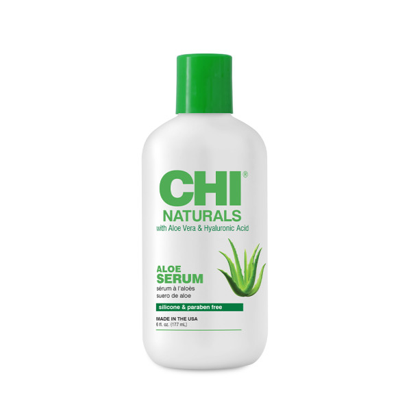 CHI NATURALS Aloe vera plaukų serumas su hialurono rūgštimi 177 ml