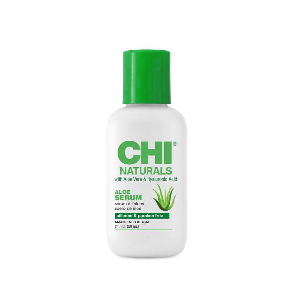 CHI NATURALS Aloe vera plaukų serumas su hialurono rūgštimi 59 ml