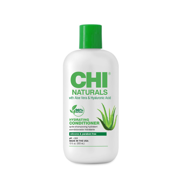 CHI NATURALS Drėkinantis kondicionierius su aloe vera ir hialurono rūgštimi 355 ml