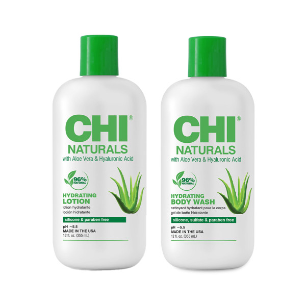 CHI Naturals rinkinys kūnui 2x355 ml