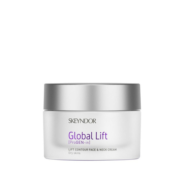 SKEYNDOR Global Lift stangrinantis veido ir kaklo kremas sausai odai, 50 ml