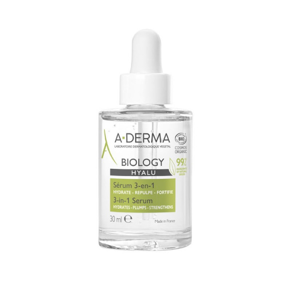 A Derma Biology Sérum 3-in-1 veido serumas su hialurono rūgštimi, 30 ml