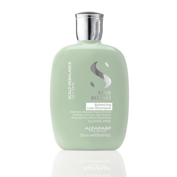 Alfaparf Milano Semi Di Lino Scalp Rebalance Balancing Low Shampoo šampūnas riebiai galvos odai, 250 ml