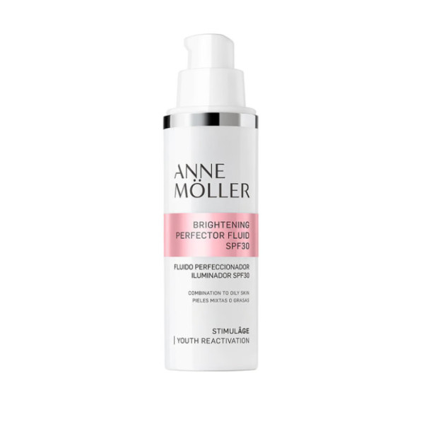 Anne Möller Brightening Perfector Fluid SPF 30 šviesinantis odą veido fluidas, 50 ml