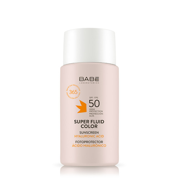 Babe Face Photoprotector Fluid Colour SPF 50 apsauginė emulsija veidui, 50 ml