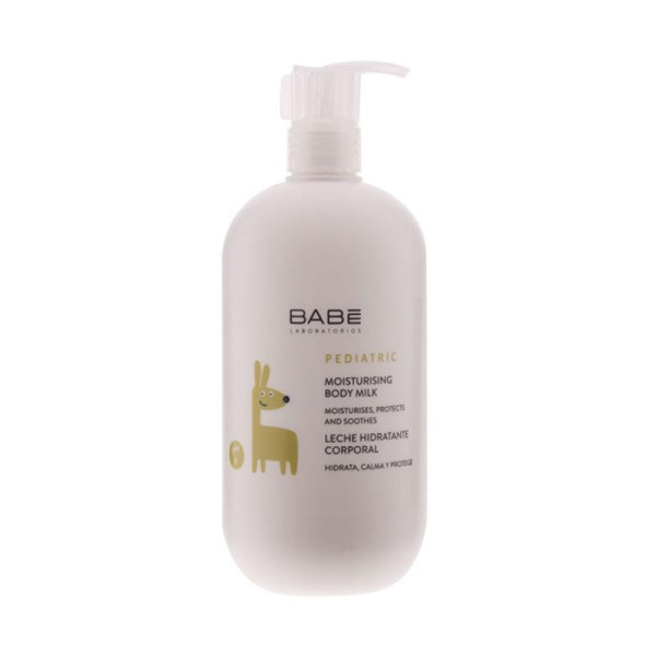 Babe Pediatric Moisturising Body Milk drėkinamasis kūno pienelis kūdikiams ir vaikams, 500 ml