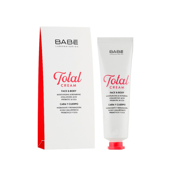 Babe Total Cream drėkinamasis, atkuriamasis kremas veidui ir kūnui, 60 ml