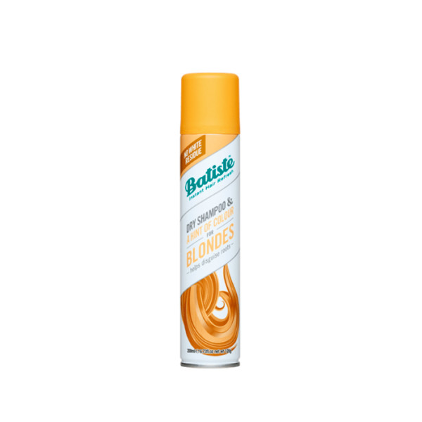 Batiste Brilliant Blonde Hint of Colour Light & Blonde Dry Shampoo sausas šampūnas, 200 ml