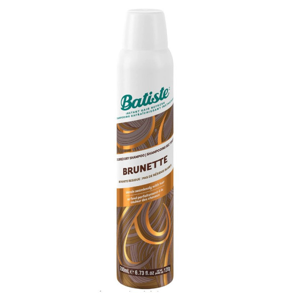 Batiste Medium Brunette Dry Shampoo sausas šampūnas, 200 ml