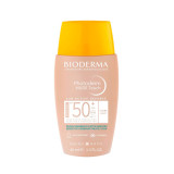 Bioderma Photoderm Nude Touch mineralinis apsaugos nuo saulės veido kremas SPF 50+, atspalvis: Clair, 40 ml