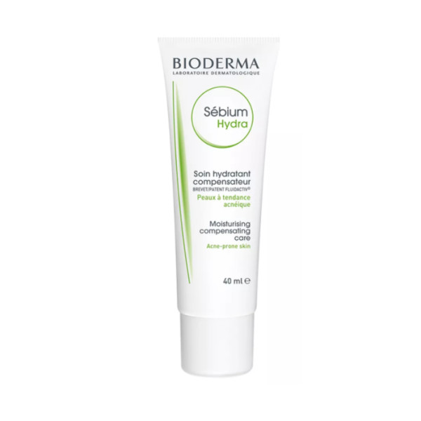 Bioderma Sebium Hydra Cream drėkinamasis veido kremas, 40 ml